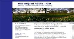 Desktop Screenshot of haddingtonhouse.org